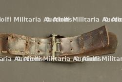 Ceinturon Württemberg M1915 avec boucle Prusse et porte baïonnette. Württemberg Model 1915 belt with Prussian buckle and bayonet frog — miniature 2