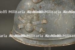 Casque Adrian artillerie spéciale — miniature 5