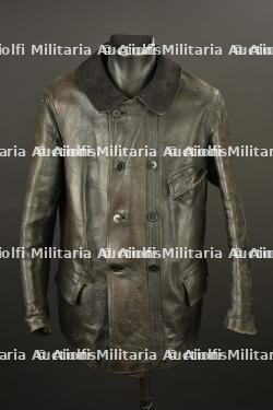 Paletot en cuir type 1919