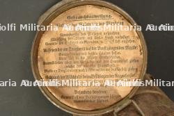 Lot de 2 boîtes de masque anti-gaz allemands. Lot of two German gas mask canisters — miniature 2