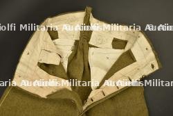 Pantalon culotte modèle 1914 en drap moutarde passepoil jonquille pour Zouave ou Tirailleur date 1918 — photo 8