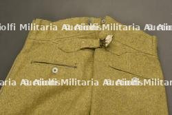 Pantalon culotte modèle 1914 en drap moutarde passepoil jonquille pour Zouave ou Tirailleur date 1918 — photo 10