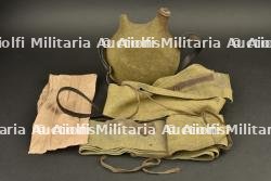 Lot d'équipement de troupes d'Afrique bidon, cravate et bandes molletières — photo 3