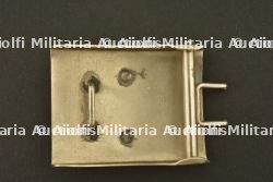 Boucle prussienne blanche. White Prussian belt buckle — miniature 2