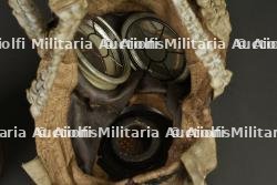 Masque anti gaz allemand Lederschutzmaske 1917. German Lederschutzmaske 1917 gas mask — photo 6