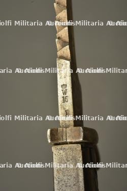 Baïonnette allemande 98-05 dents de scie. German 98/05 sawback bayonet — miniature 3