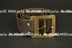 Ceinturon des troupes coloniales avec sa boucle modèle 1873