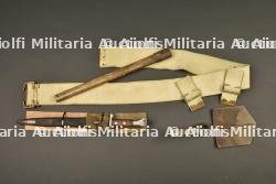 Lot d'équipements anglais 1ère guerre outil individuel, ceinturon et baïonnette