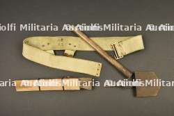 Lot d'équipements anglais 1ère guerre outil individuel, ceinturon et baïonnette — photo 6