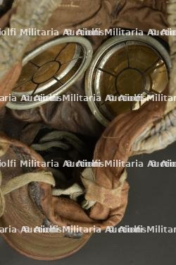 Masque anti gaz allemand Lederschutzmaske 1917. German Lederschutzmaske 1917 gas mask — miniature 6