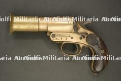 Pistolet lance fusée anglais Webley et Scott