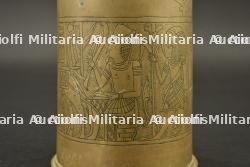 Artisanat de tranchée anglais douille gravée à motifs de l'Egypte antique — miniature 7