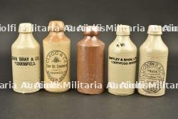 Fort lot de boites de nourriture, ouvre boîte et bouteilles de bière anglais de la 1ere guerre — photo 3