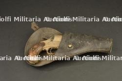 Pistolet lance fusée anglais Webley et Scott avec étui