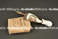 Pipe Kronprinz et paquet de tabac allemand. Kronprinz pipe and German tobacco packet — photo 3