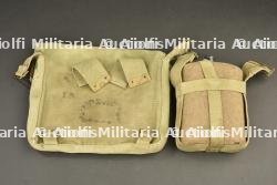 Lot d'équipements du soldat anglais, bidon, quart, musette et bretelles web — miniature 3