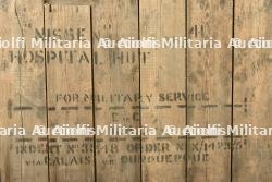 Rare élément de caisse et de construction d'hopital de campagne anglais de la 1ère guerre — miniature 3