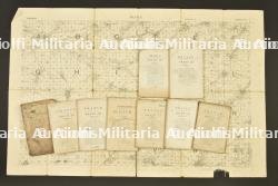 Ensemble de 10 cartes anglaises entoilées du front Nord — photo 1