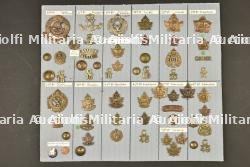 Planche 3 d'insignes canadiens ww1 ex collection André Coillot — photo 1