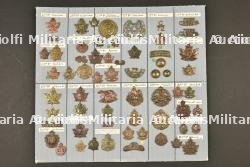Planche 5 d'insignes canadiens ww1 ex collection André Coillot — photo 1