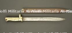 Baïonnette ersatz EB21 à poignée laiton. Ersatz bayonet EB21 with brass hilt