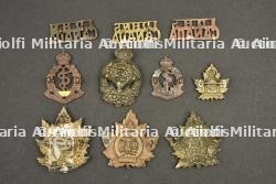Lot de 10 insignes canadiens CEF ww1 — photo 2