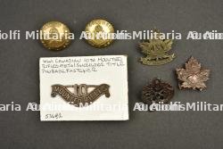 Lot d'insignes de cavalerie canadienne CEF ww1 — photo 1