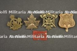 Lot de 5 insignes de Pionniers, Génie, Forestiers et Construction canadiens ww1 — photo 3