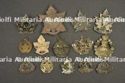 Lot de 14 insignes canadiens CEF ww1 — photo 2