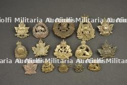 Lot de 15 insignes canadiens CEF ww1