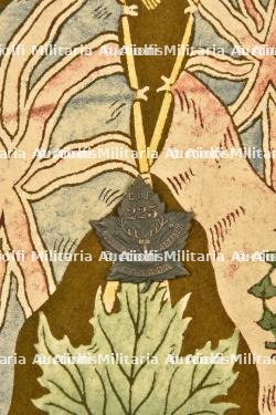 Fanion et cap badge du 225th Kootenay Battalion CEF canadien — miniature 3
