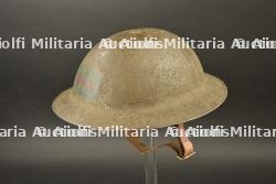 Casque MkI avec insigne du Canadian 4th Machine Gun Battalion nominatif — miniature 7