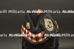 Bonnet Glengarry d'un officier du 179th Battalion canadien - Cameron Highlanders
