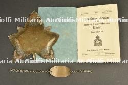 Lot artisanat et plaque d'identité Canadian Engineers — photo 2