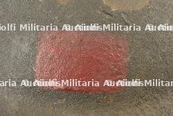 Casque MkI de la 2nde batterie d'artillerie de la 1e Division Canadienne avec 3 insignes peints — miniature 7