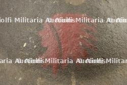 Casque MkI de la 2nde batterie d'artillerie de la 1e Division Canadienne avec 3 insignes peints — photo 11