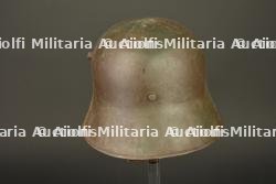 Casque allemand Stahlhelm M1918. German Model 1918 Stahlhelm helmet — miniature 10