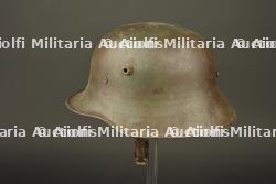 Casque allemand Stahlhelm M1918. German Model 1918 Stahlhelm helmet — miniature 11