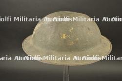 Casque MkI de la 1ere batterie d'artillerie de la 1e Division Canadienne avec 3 insignes peints — photo 8