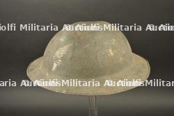 Casque MkI de la 1ere batterie d'artillerie de la 1e Division Canadienne avec 3 insignes peints — photo 9