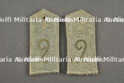 Paire de pattes d'épaule Chasseurs bavarois ou troupes de montagne. Pair of Bavarian Jäger or mountain troop shoulder straps