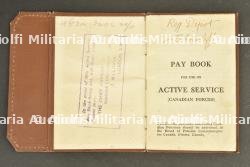 Lot de disques d'identités, pay book et bible de soldats canadiens de la 1ère guerre — photo 5