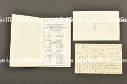 Lot de documents canadiens Discharge Certificate Lieutenant du 19th Bon, cartes du 2nd Canadian Machine Gun et CASC — photo 2