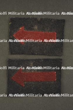 Paire de patches en tissu du 2nd Canadian Machine Gun Corps — photo 1