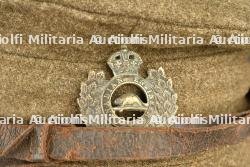 Lot de 2 belles reproductions de coiffures canadiennes de la 1ère guerre, balmoral du 16e bataillon canadiens écossais et soft cap des canadian engineers — photo 7