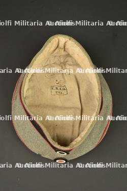 Mutze feldgrau de Pionnier ou Artilleur de la Garde. Feldgrau Mütze of a Guard Pioneer or Guard Artillery soldier. — photo 3