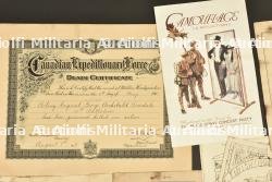 Fort lot de documents relatifs à des soldats canadiens de la première guerre — photo 2