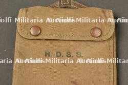 Bidon du 11th Canadian Mounted Rifles, porte carte et cartouchière d'officier — photo 3