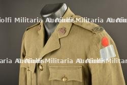 Tunique du Captain P. B. Johnson montée avec insignes du 1st Canadian Mounted Rifles — miniature 10