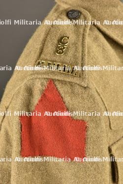 Tunique troupe modèle 1902 montée d'un Lewis Gunner du 8th Canadian Battalion Winnipeg Rifles — miniature 7